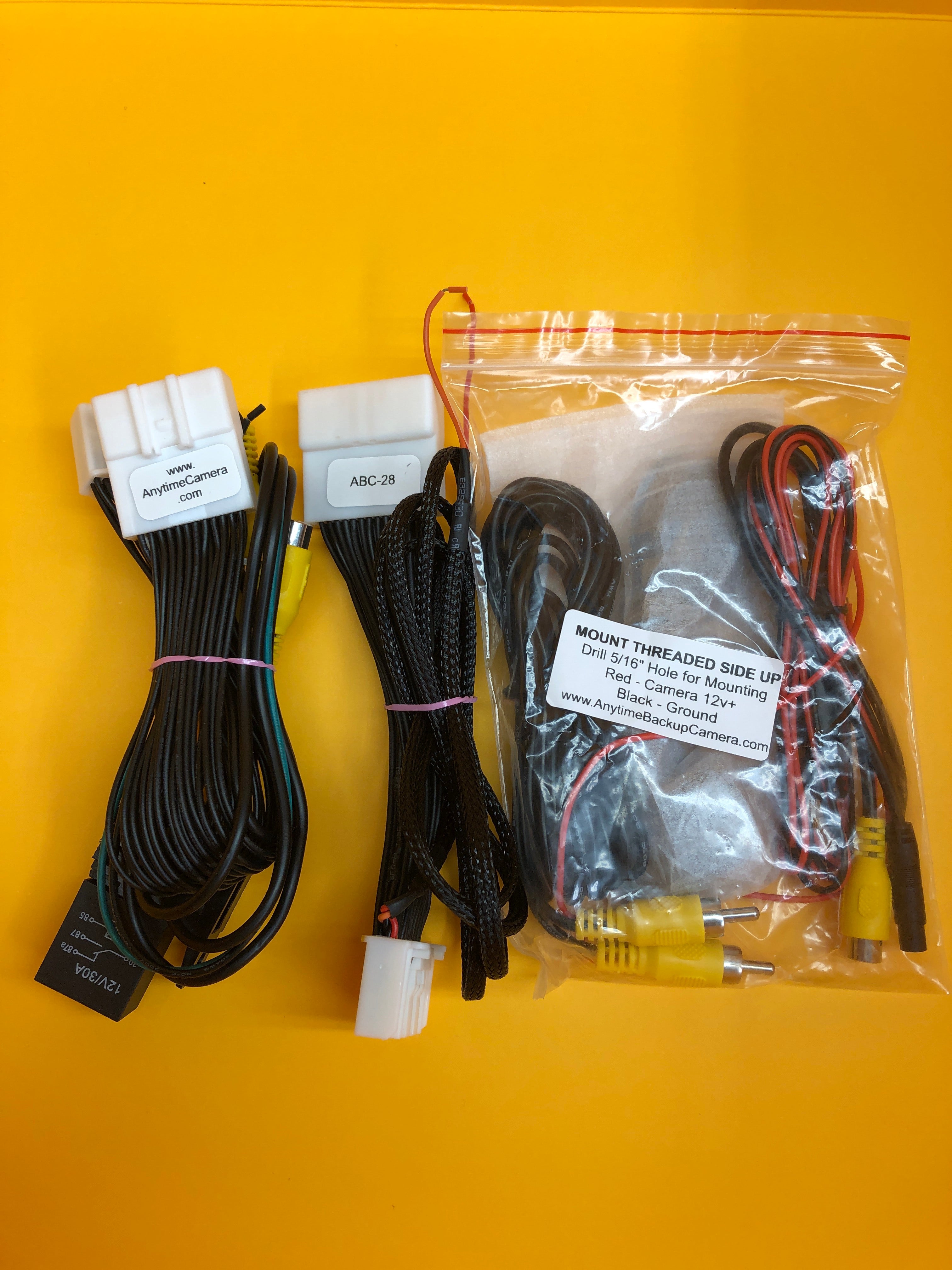 Anytime Backup and Front Camera Kit (2014 to 2019)