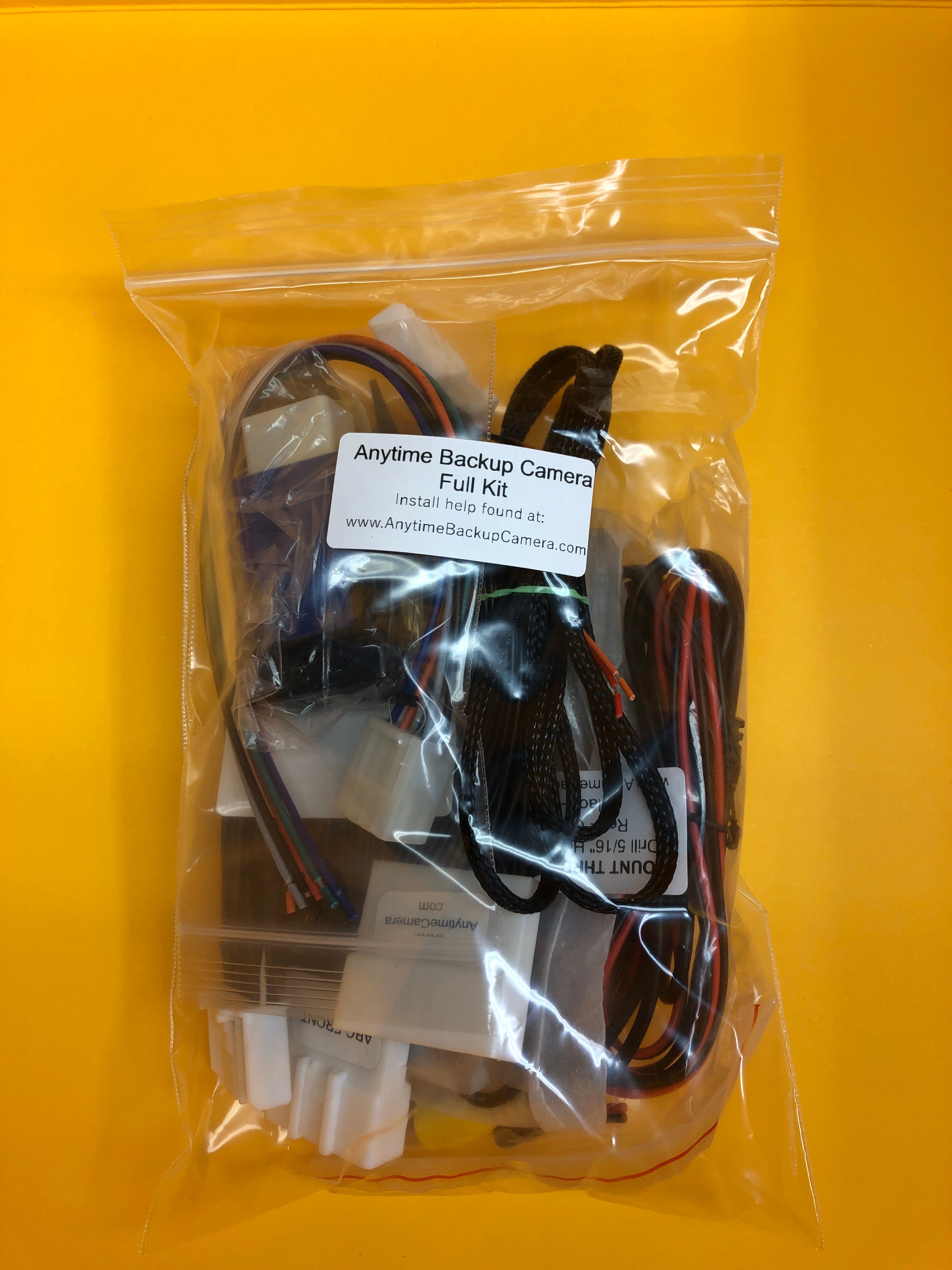 Anytime Backup and Front Camera Kit (2014 to 2019)