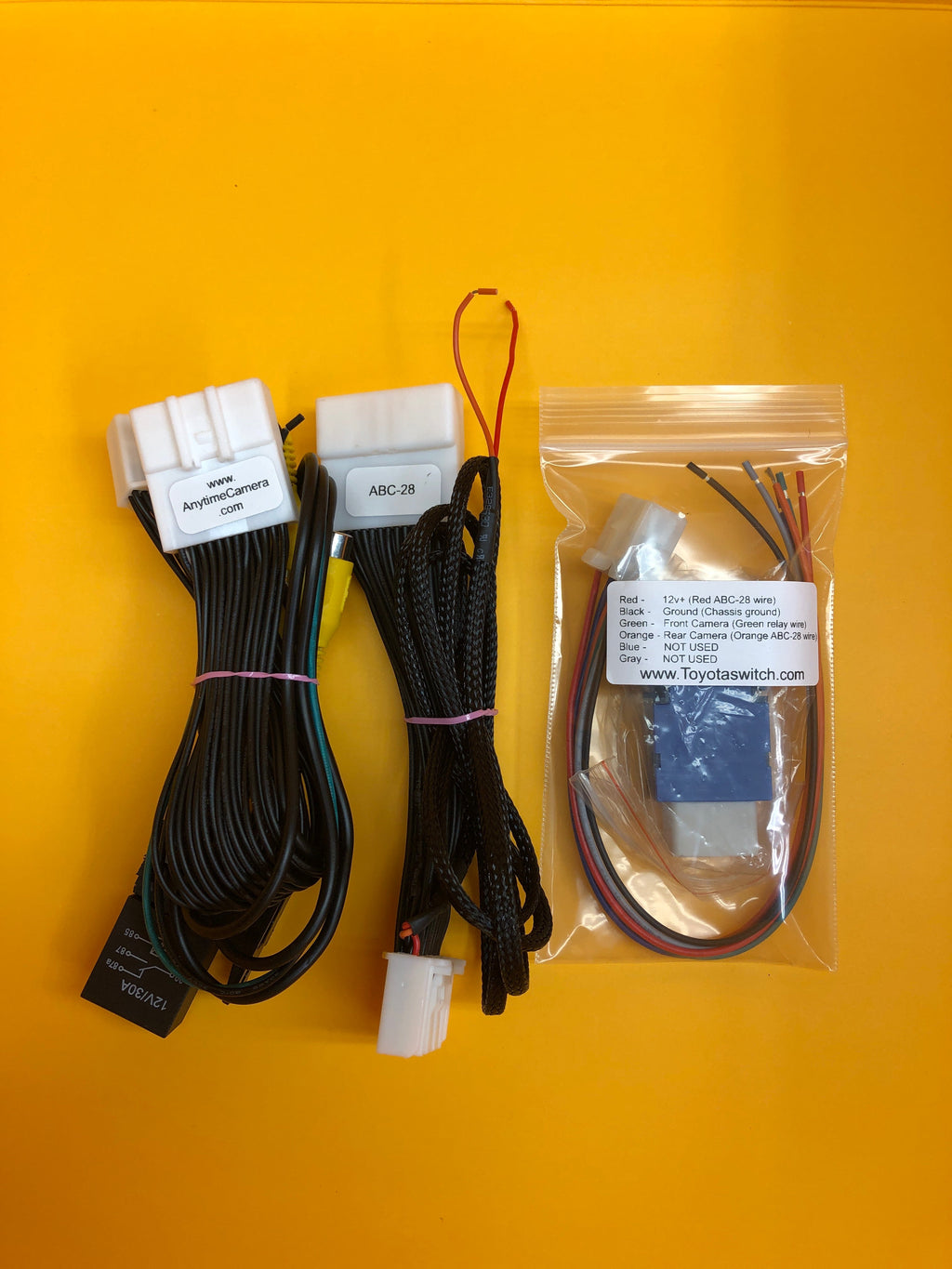Anytime Backup and Front Camera Kit (2014 to 2019)